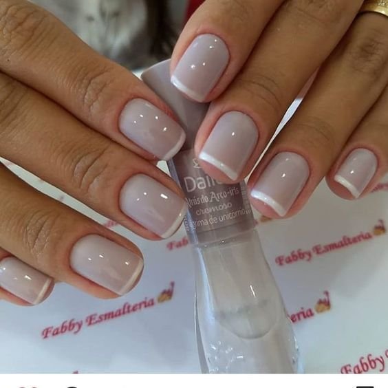 uñas francesas